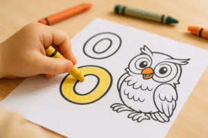 Letters M to S Coloring Pages