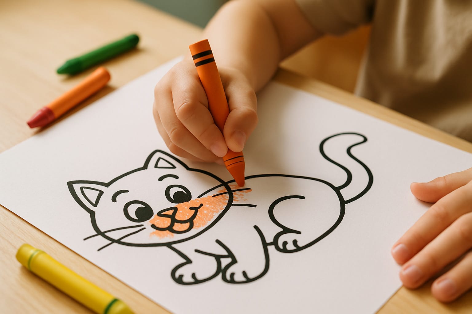 Cats Coloring Pages for Your Little Artists