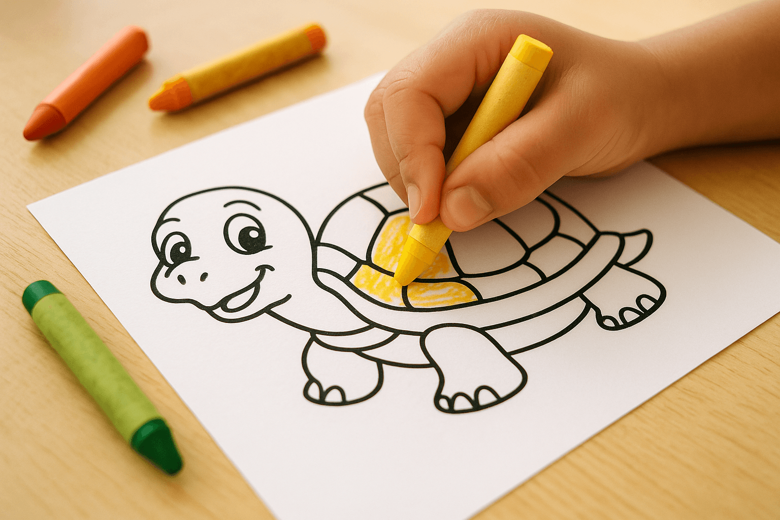 Turtles Coloring Pages for Young Creatives
