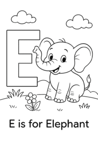 E is for Elephant