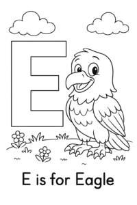 E is for Eagle