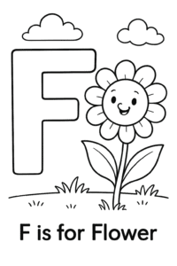 F is for Flower