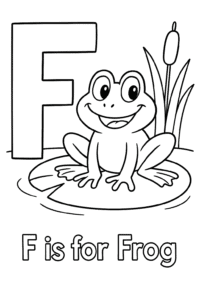 F is for Frog