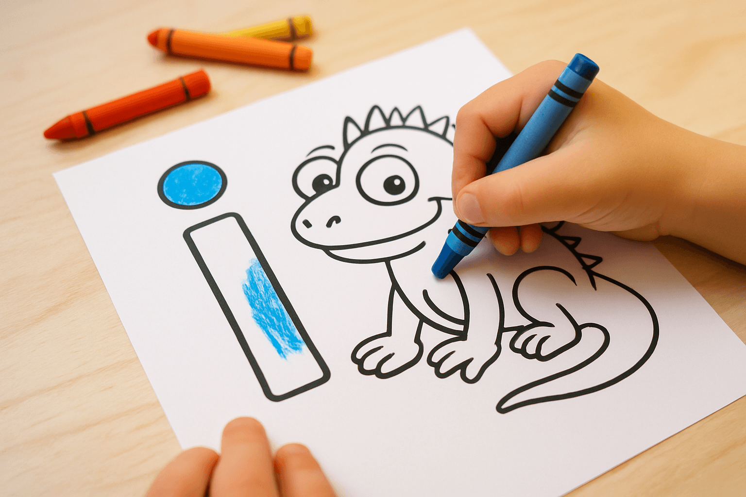 Letter ‘I’ Coloring Pages