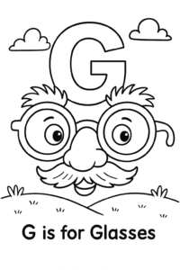 Smiley face with glasses 