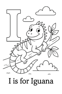 A friendly iguana lounging on a branch