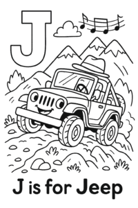 A jazzy jeep journeying through a bumpy mountain path.