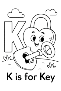 A shiny key unlocking a heart-shaped lock.