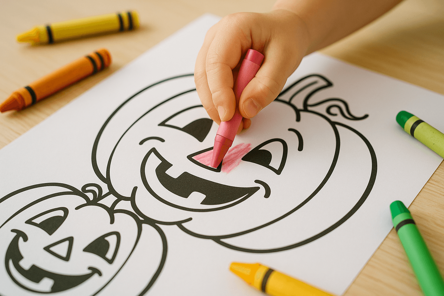 Pumpkin (Jack-o-lanterns) Halloween Coloring Pages for Spooky Fun!